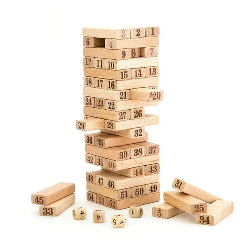 JENGA Juguete de Madera Juego De Mesa