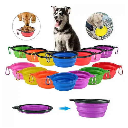 Plato Mascotas Plegable 13CM