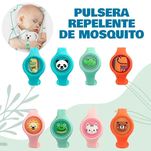 Reloj repelente de mosquitos para niños