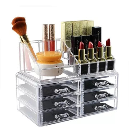 Organizador de Maquillaje Cosmetiquero Joyero Acrilico