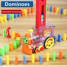 JUGUETE TREN DOMINO INFANTIL AUTOMATICO