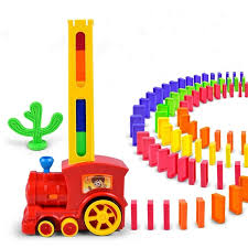 JUGUETE TREN DOMINO INFANTIL AUTOMATICO